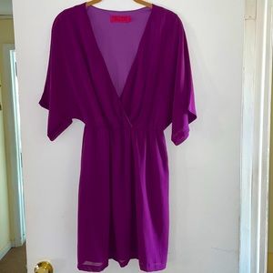 Never Worn Size 6 Purple Boohoo dress